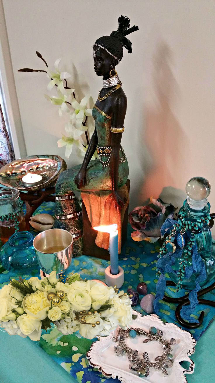 Yemaya altar